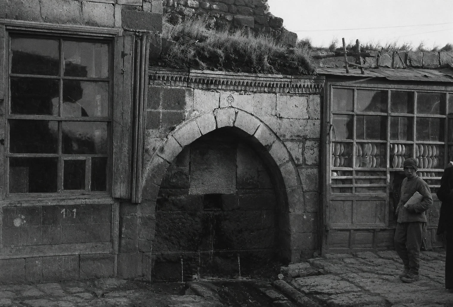 Gürcükapı Hacı Mehmet Çeşmesi, tarihî arşiv fotoğrafı
