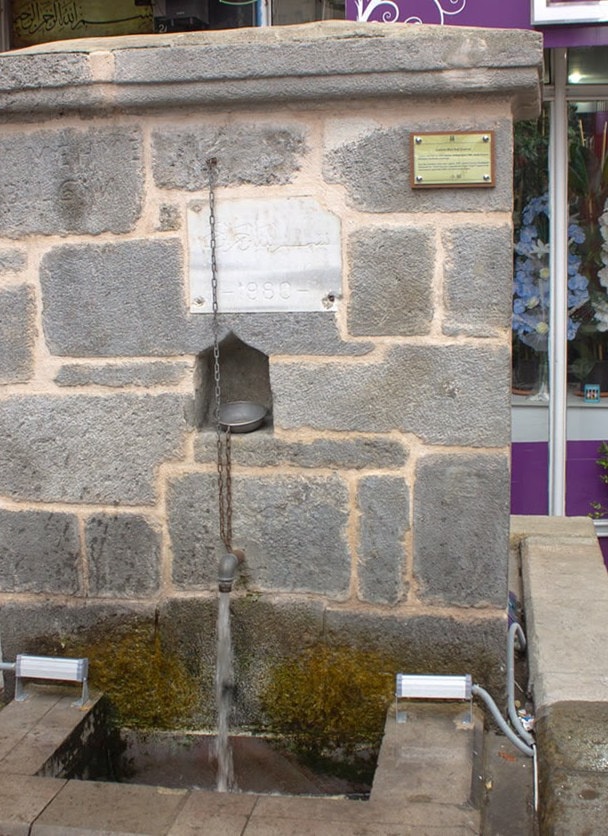 Çaykara (Rıza Bey) Çeşmesi restorasyondan sonra