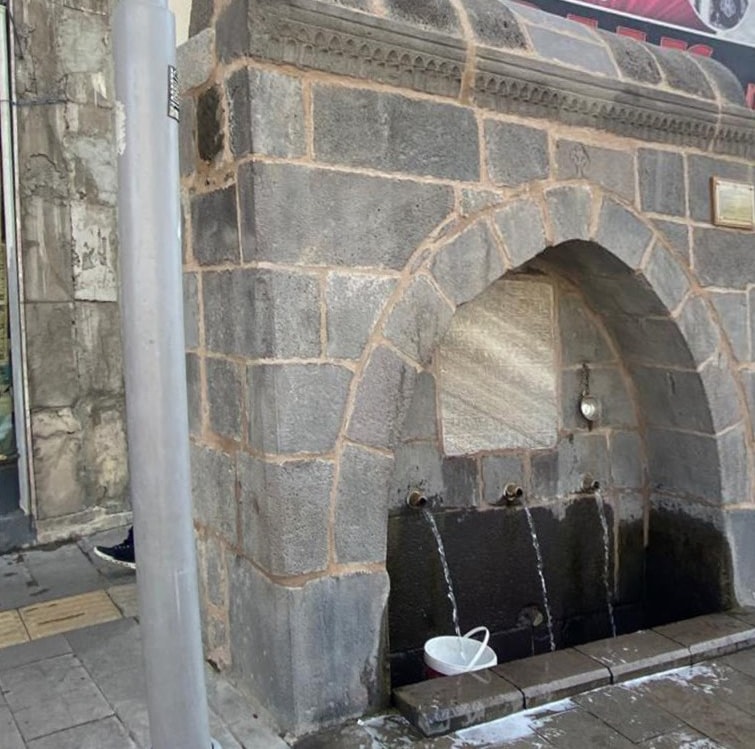 Gürcükapı Hacı Mehmet Çeşmesi restorasyondan sonra